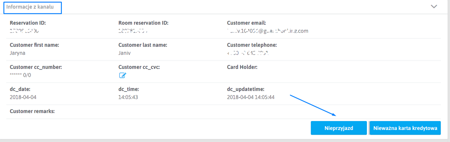 Instrukcja dotycząca współpracy z Booking.com
